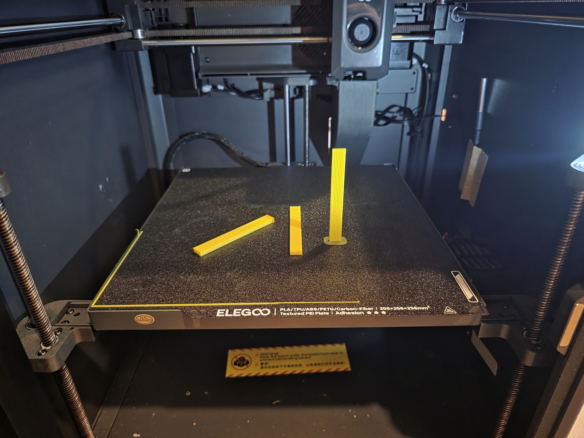 3点曲げ試験片(印刷時の状態)